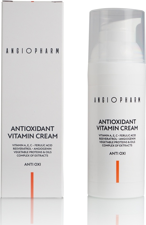 Купить ANGIOPHARM крем Antioxidant Vitamin anti oxi для лица, для зоны ...