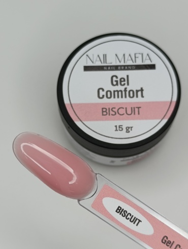 Nail Mafia гель Gel comfort BISCUIT 15 gr Камуфляжный 15 мл