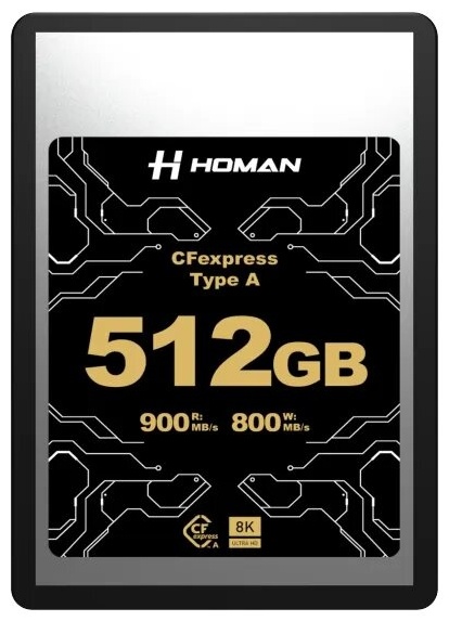 Карта памяти Homan CFexpress Card Type-A 512 Гб