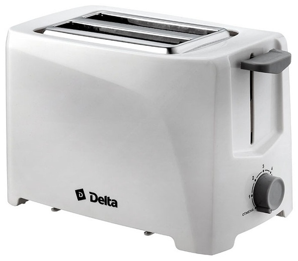 Тостер DELTA DL-6900 белый