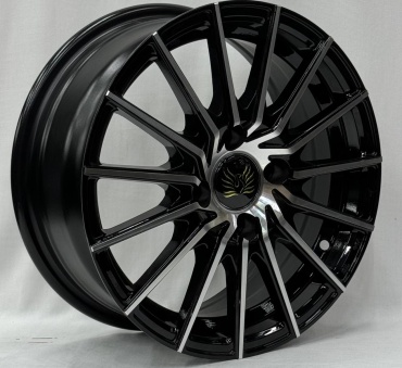 Bai Wheels 2818 6x14/4x100 D67.1 ET35 4 диска черный, серебристый