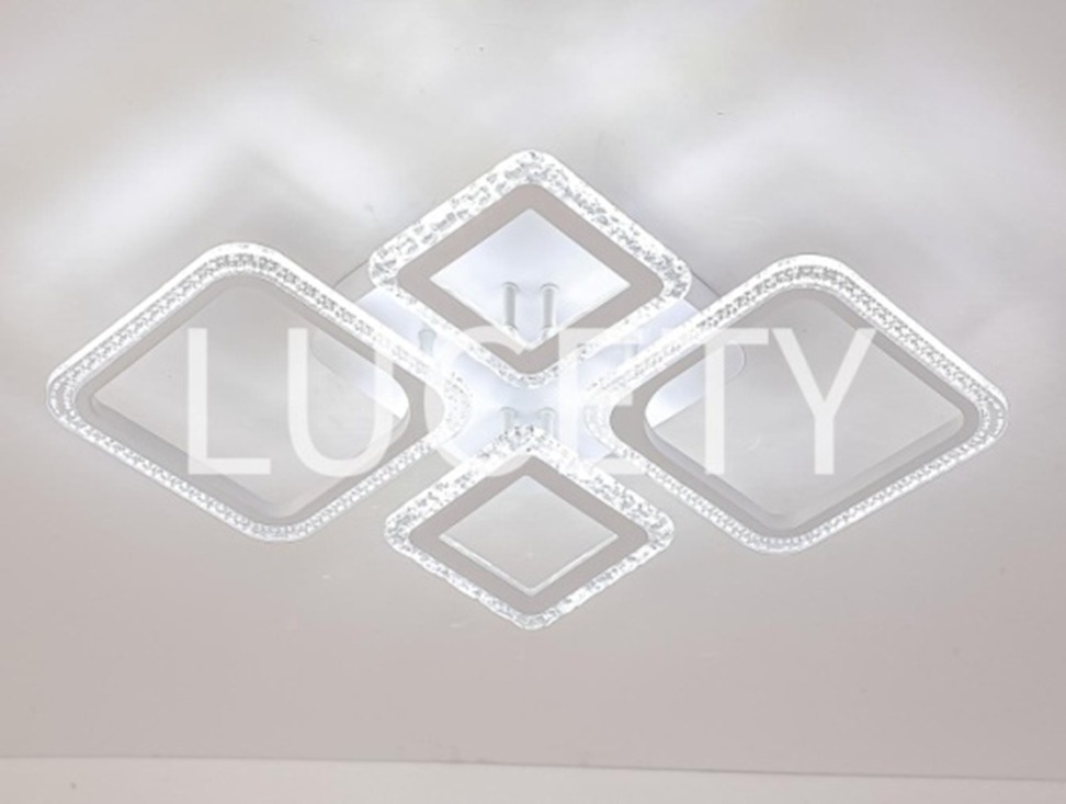 Люстра потолочная LED, кол-во ламп: 4 шт