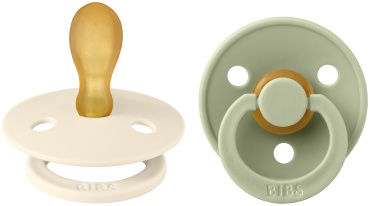 BIBS Набор Colour Symmetrical Ivory, Sage 6+ месяцев