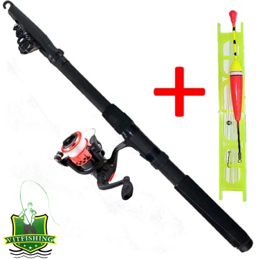 VitFishing Nest spin 30-60G 4.5M + полная поплавочная оснастка