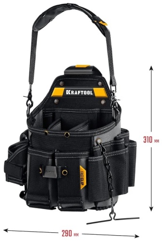 Kraftool поясная сумка KPB-23 черный