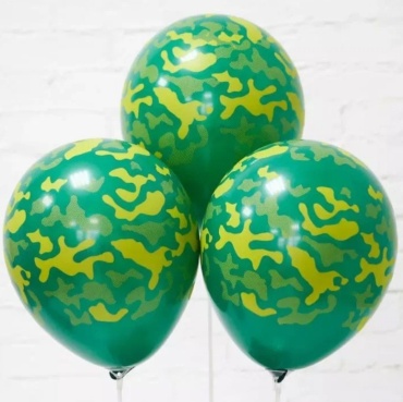 Набор воздушных шаров Balloon-s с рисунком 100 шт