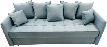 Диван Nilstone DIV211166, 210х95 см, обивка велюр, бирюзовый