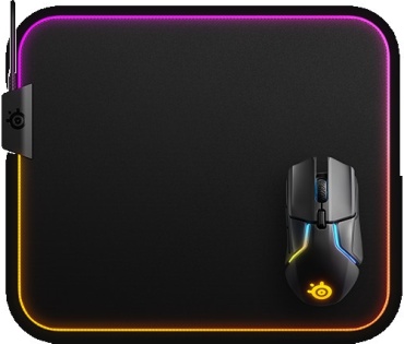 SteelSeries QcK Prism Cloth Medium 320x270x4 мм черный