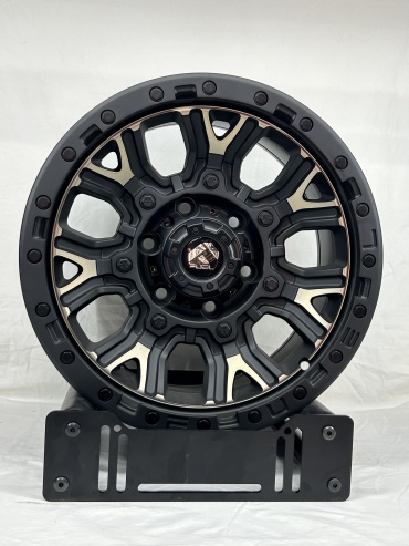 LKN Lkn11444 8x16/6x139.7 D110 ET0 4 диска черный, бронзовый