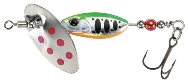Блесна DUO Spearhead Ryuki Spinner 5.0g, 20mm, Color PJA4140, Lime Chart Yamame 1 шт