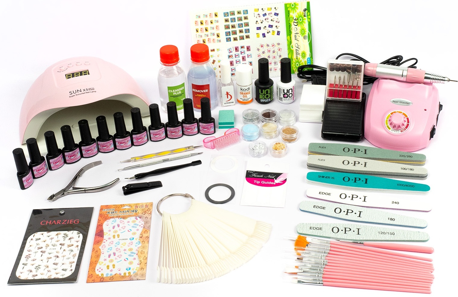 Shop231 kz Набор №5 для покрытия гель-лаком и маникюра