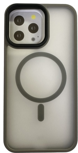Чехол PiBlue для Apple iPhone 15 Pro Max серый