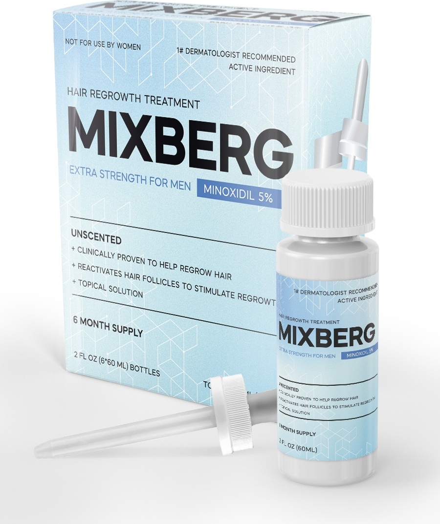 Mixberg Minoxidil mxb средство от облысения 60 мл