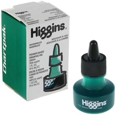 Чернила HIGGINS GREEN Dye-Based 1 OZ (29,6 мл)