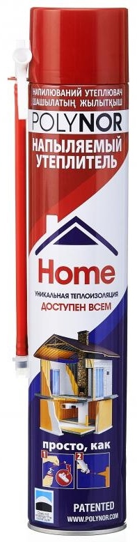 Напыляемый утеплитель Polynor Home 1000 мл, 1 шт