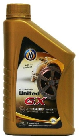 Синтетическое United Oil GX SP 5W-40 1 л