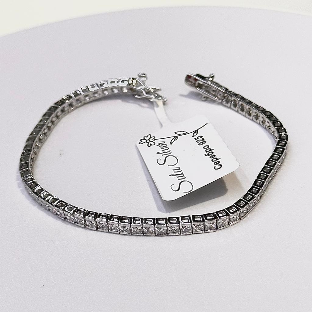 Sulu Silver ХА8793/95802/0623 длина 18.2 см, вес 11 г серебро, плетение фантазийное