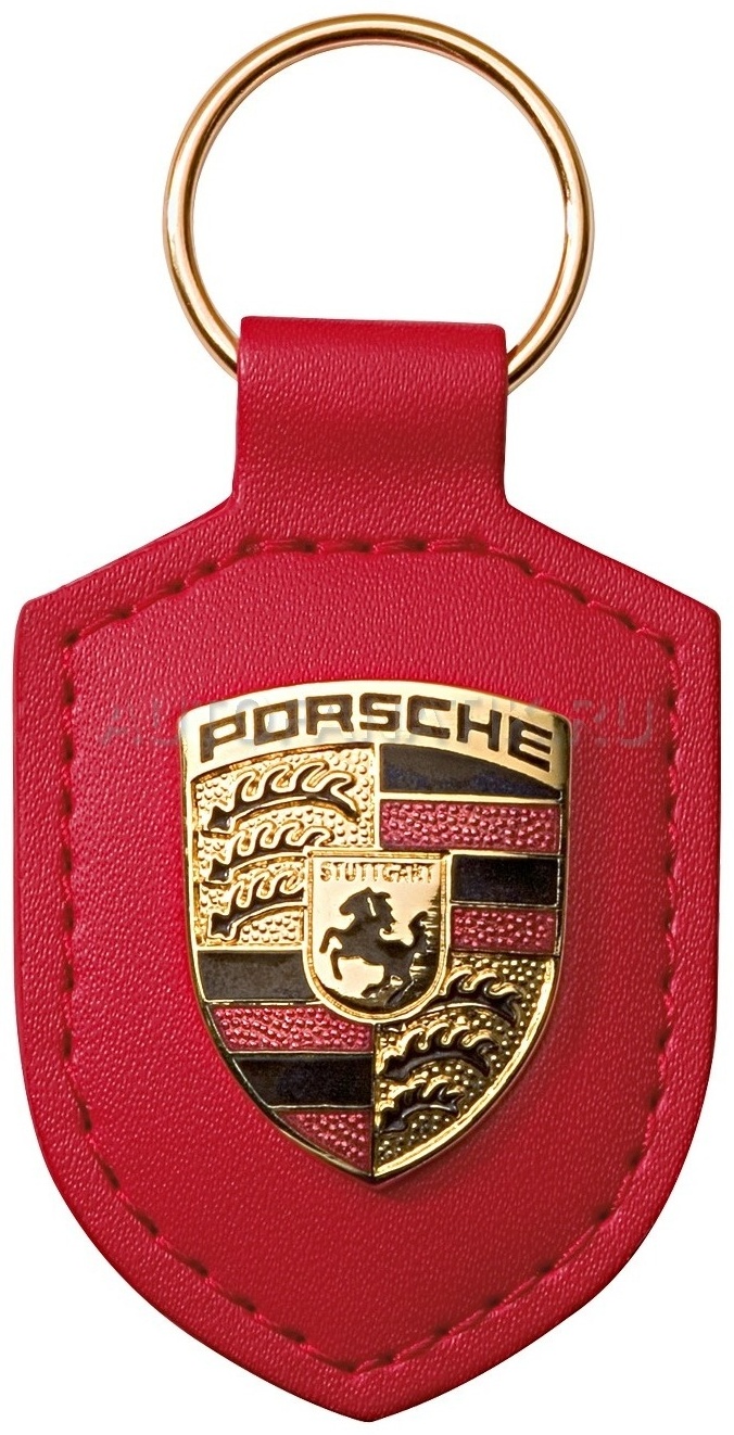 Брелок Porsche натуральная кожа 1 шт