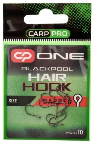 Крючок для рыбалки CARP PRO CPBPHR12 одинарный черный 10 шт