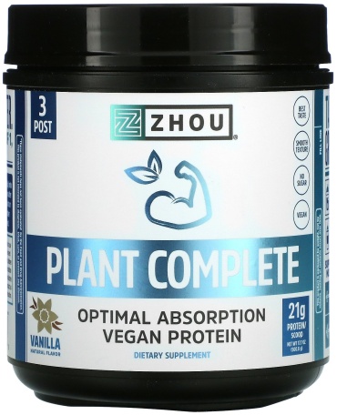 Zhou Nutrition Plant Complete Ваниль 500.8 г
