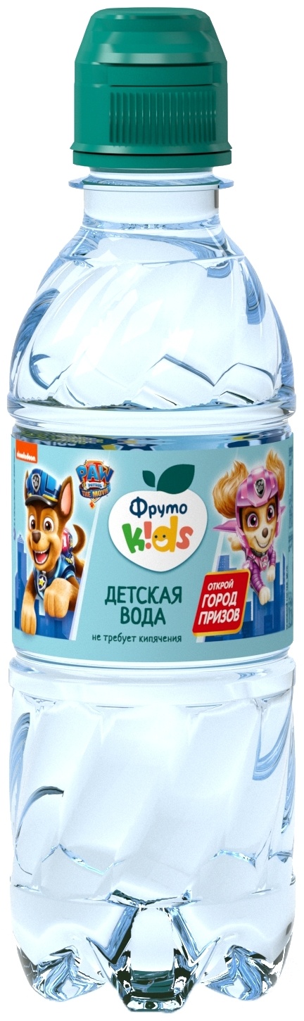 Детская вода ФрутоНяня питьевая, негазированная 0.33 л