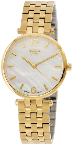 Кварцевые Boccia Titanium 3339-03 титан