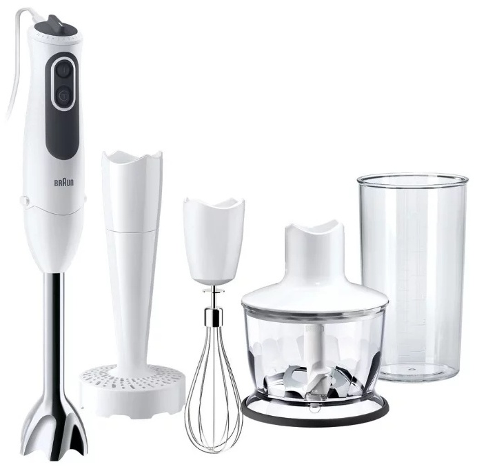 Купить Блендер Braun Multiquick 3 MQ3137 Sauce+ белый в кредит в Алматы ...