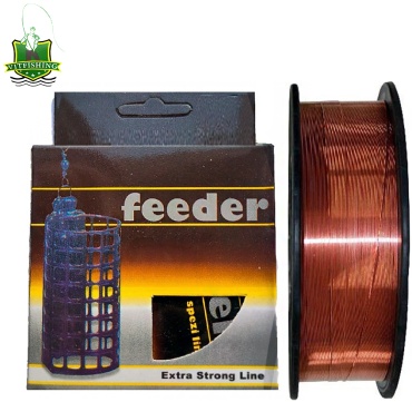 Леска VitFishing монофильная Feeder 0,45мм 100м красный 0.45 мм красный