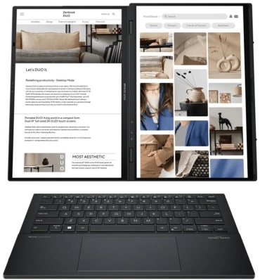 ASUS Zenbook Duo 14 14" / 16 Гб / SSD 1000 Гб / Win 11 / UX8406MA-QL056W / 90NB12U1-M004U0