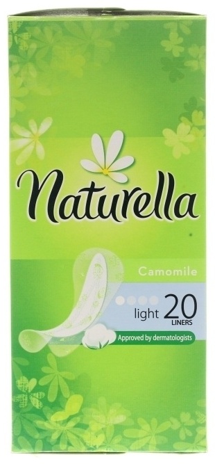 Naturella прокладки ежедневные Camomile Light 20 шт