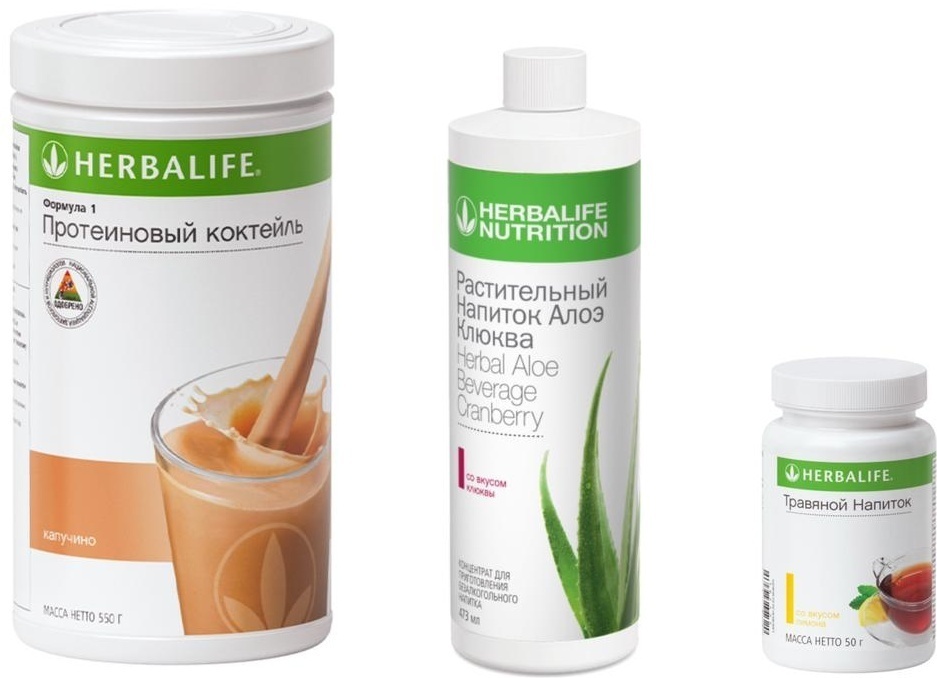 Купить Протеин Herbalife Nutrition Протеиновый коктейль Лимон, клюква ...
