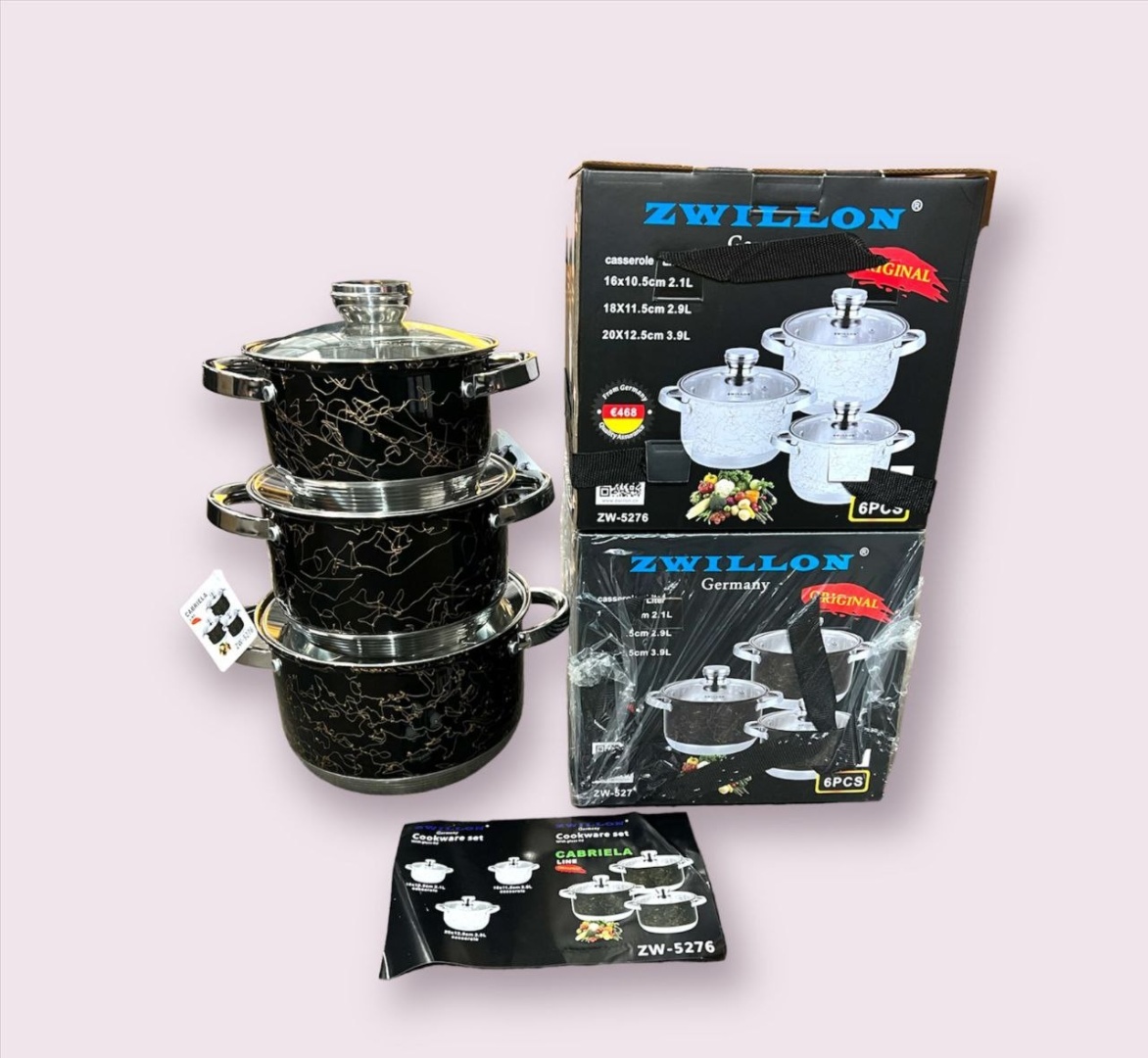 ZWILLON набор кастрюль ZW-5276 алюминий 6 в 1