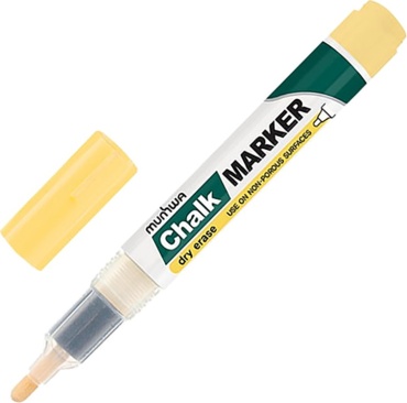 MunHwa Chalk Marker CM-08 желтый 2 шт