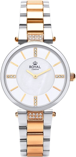 Кварцевые Royal London 21425-04-Gold сталь