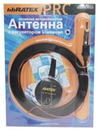 RATEX антенна R02A черный