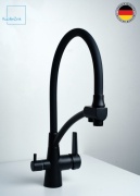 Смеситель для кухни (мойки) KupferZink H4398-16, двухзахватный