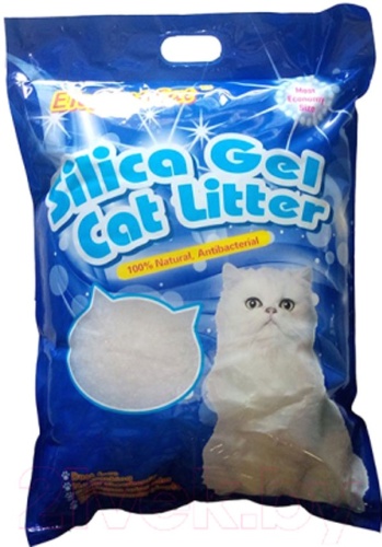ELEGANT CAT, для кошачьего туалета силикагелевый, 16 л