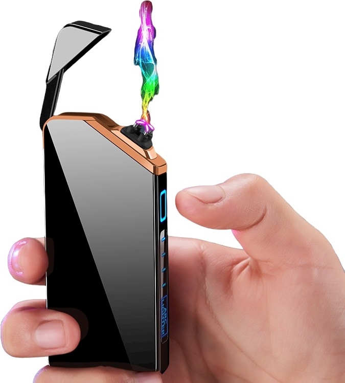 Lighter электронная зажигалка 4503, металлический сплав