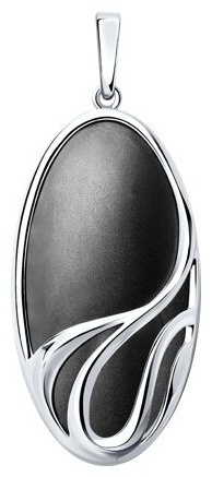 Подвеска Diamant 94-130-01738-1 вес 2.42 г серебро, без вставок