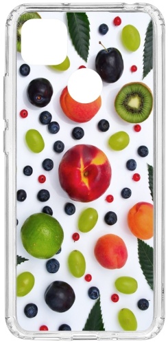 Чехол КRUЧЕ для Xiaomi Redmi 9c прозрачный, рисунок