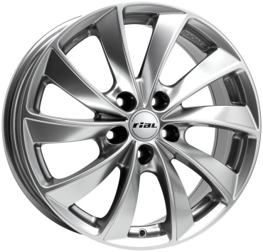 Rial Lugano 8x18/5x100 D63.3 ET35 4 диска серебристый