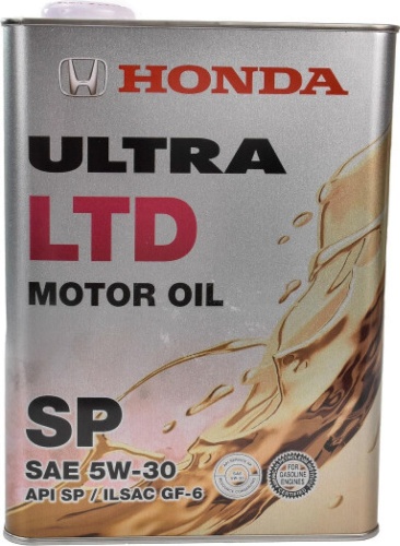 Синтетическое Honda Honda Ultra Ltd SP/GF-6A 5W-30 5W-30 4 л