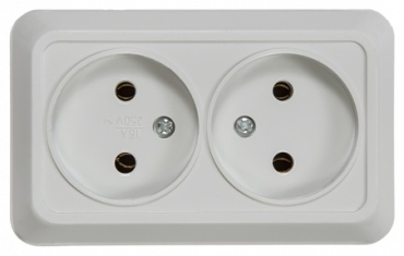 Розетка IN HOME BOLLETO 7102, белый