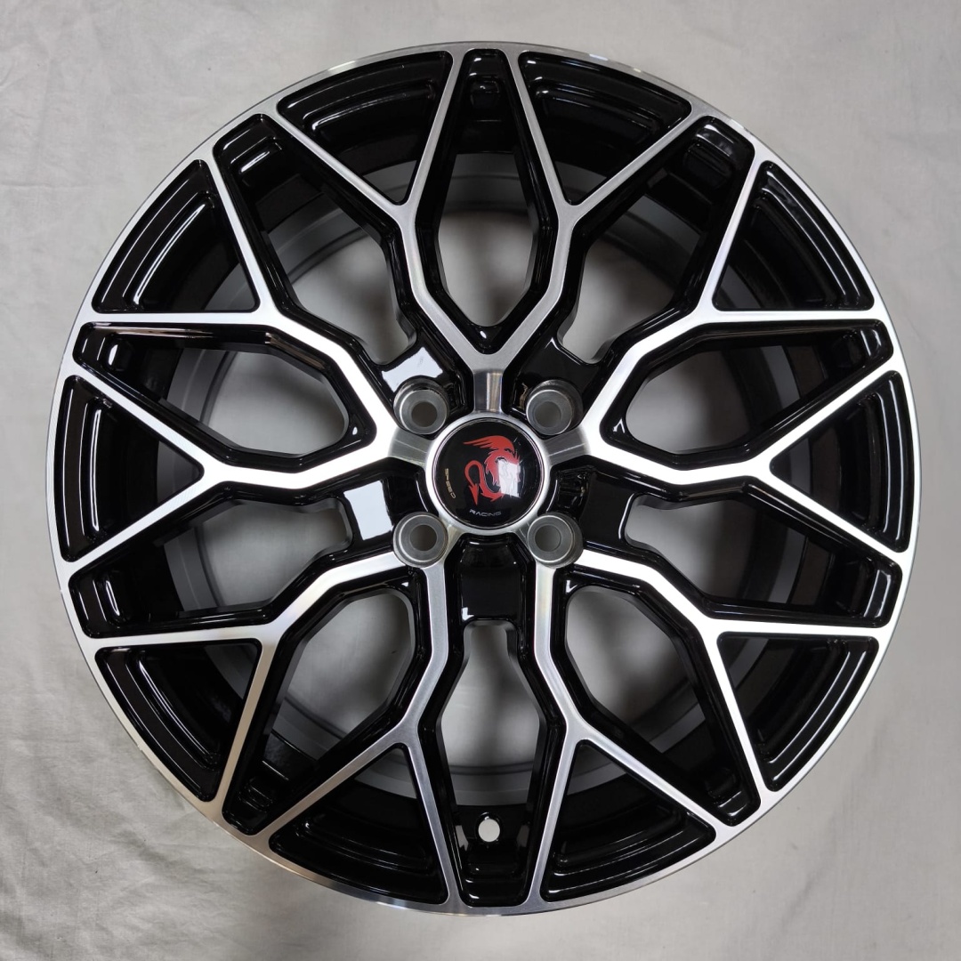 Wheels 6159 7x16/4x100 D60.1 ET35 4 диска черный, серебристый