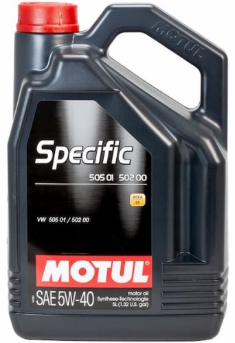 Синтетическое Motul Specific 5W-40 5 л