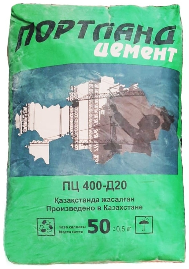 Купить Цемент ПОРТЛАНД ЦЕМЕНТ М400 ПЦ 400-Д20 50 кг в Алматы – Магазин ...