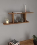 Полка Sequoia 13456, 68х15x27 см, коричневый