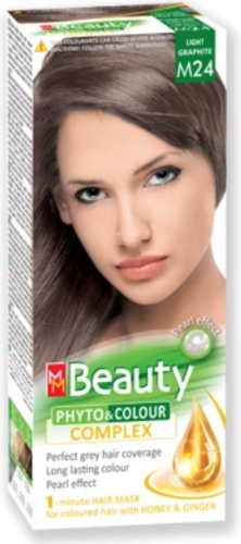 SOLVEX MM Beauty Phyto Colour М24 светлый графит крем-краска 125 мл