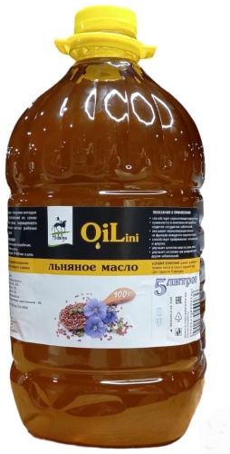 Hidalgo OiLini Льняное масло добавка в корм 5 л