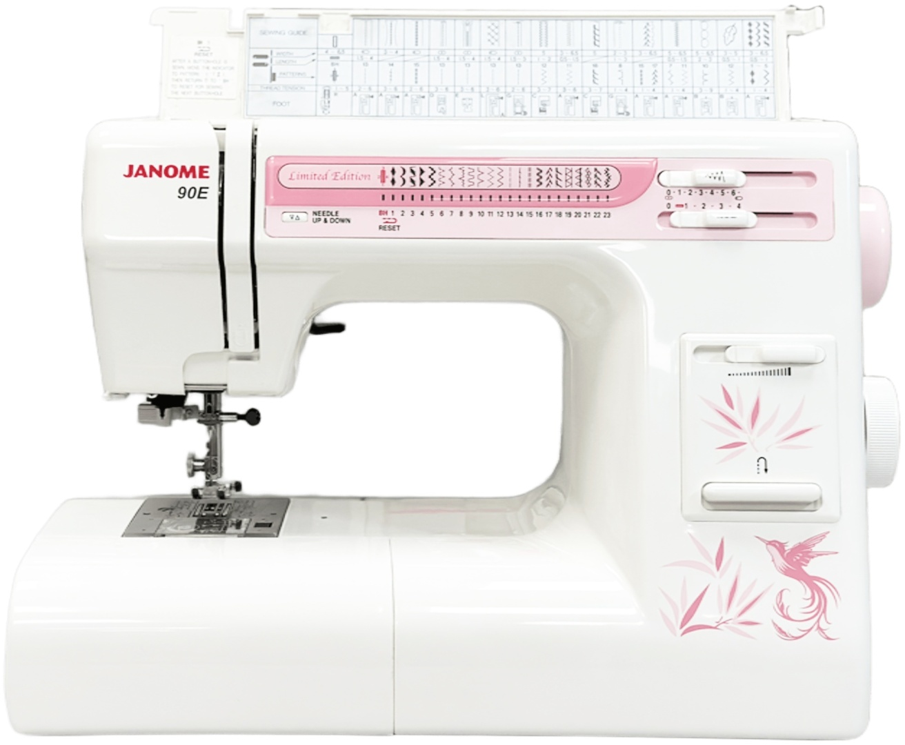 Швейная машина Janome 90E Limited Edition белый